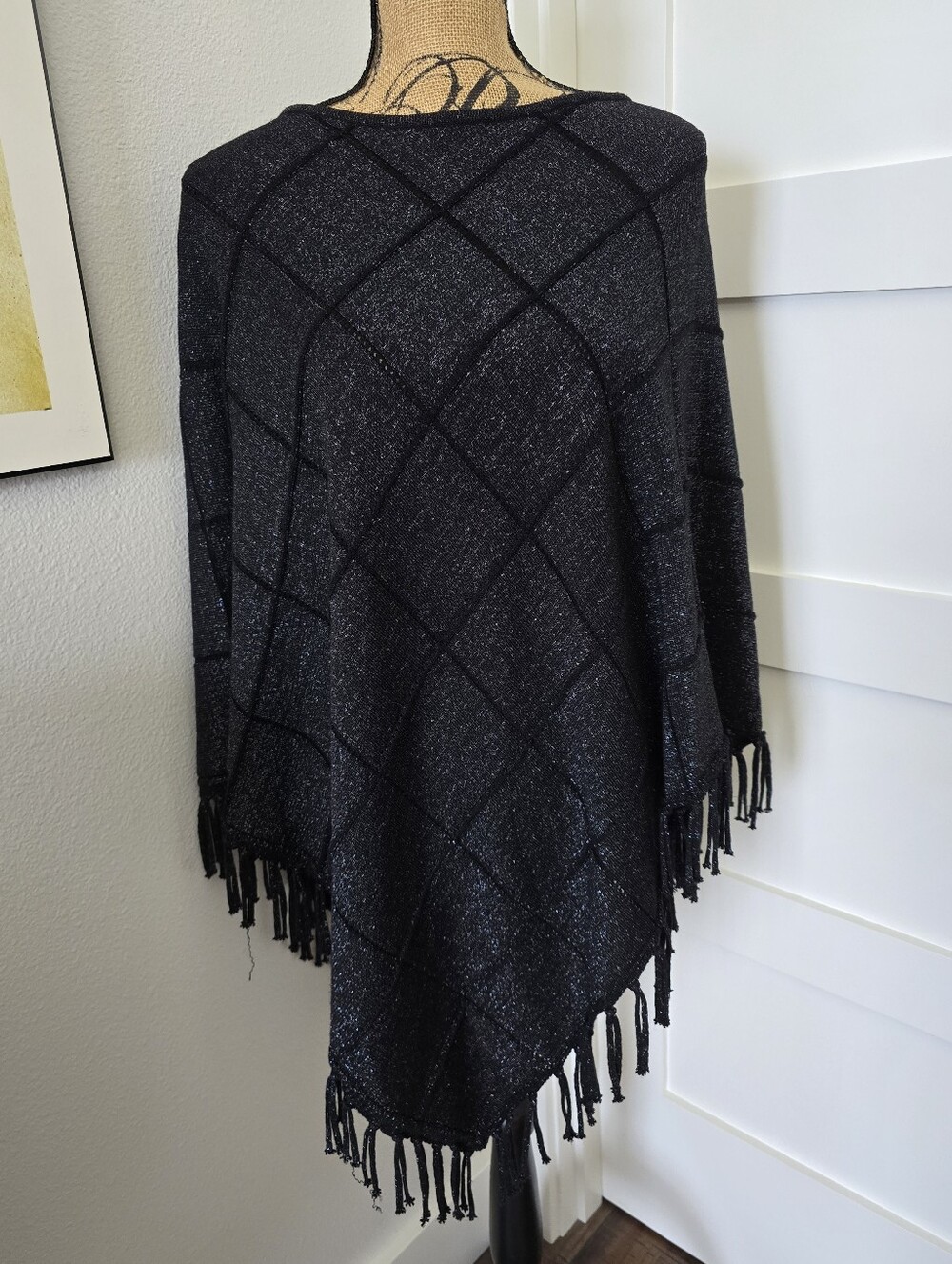 Chico's Beautiful Poncho! L/XL EUC